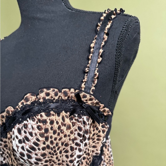 SOLD!! Cheetah doll dress night slip - Picture 4 of 4
